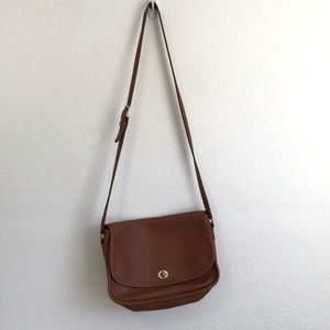 VINTAGE COACH 9790 CITY BAG LEATHER  CROSSBODY